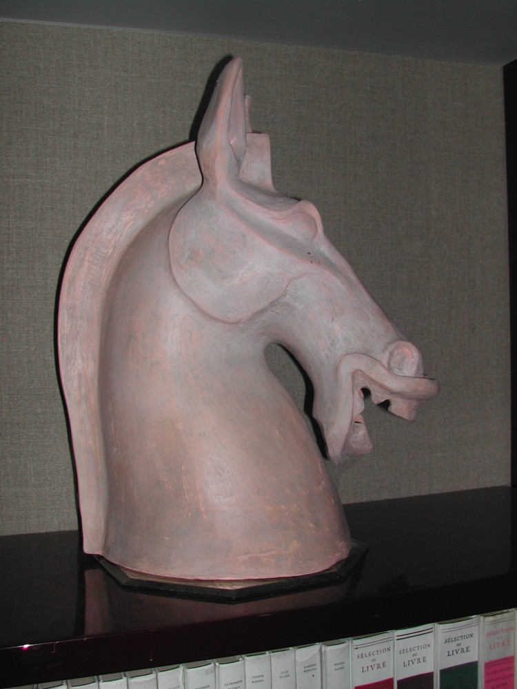 Dynastie Han-Tête de cheval-Tête de cheval